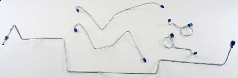 Fits 1968 - 1969 Ford Mustang Front Brake Line Set MFB004