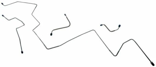 Fits 1970 Ford Mustang Front Brake Line Set MFB010