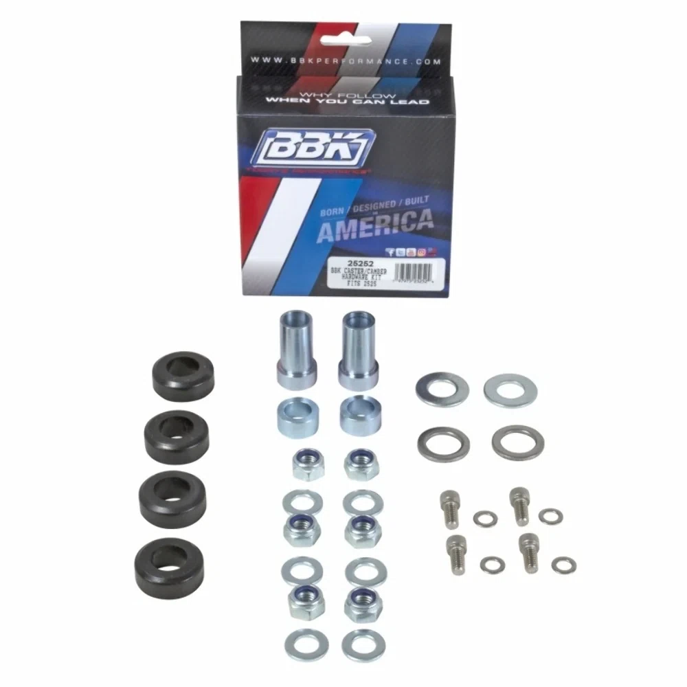 Fits 1979-1993 Mustang Caster Camber Plate Hardware Kit For Part 2525-25252
