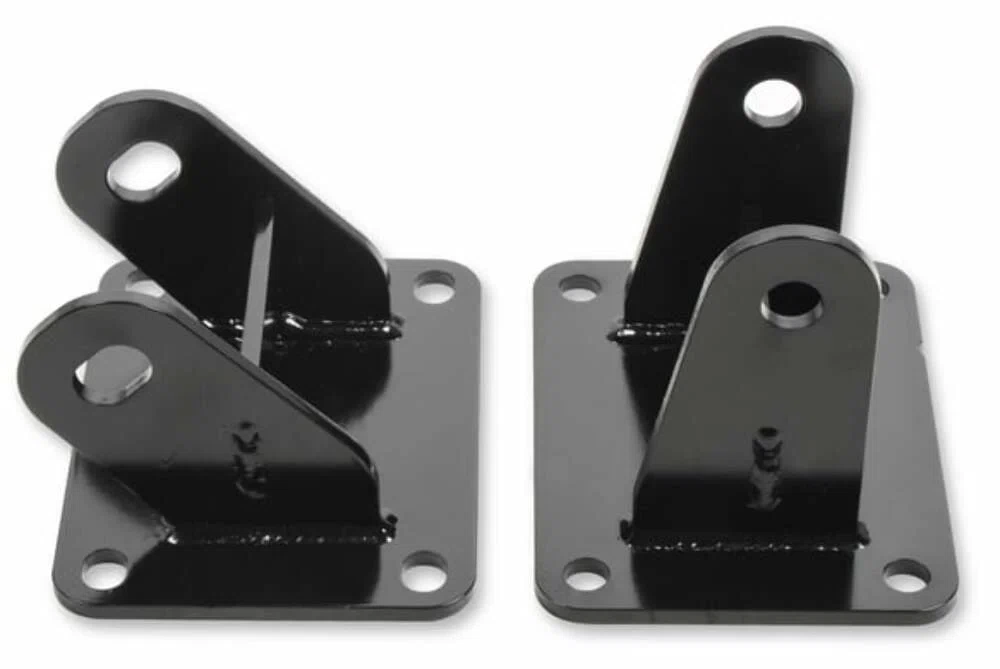 Fits 1982-1993 Ford Mustang; LS Engine Mount Brackets-LS Swap - 71221022HKR