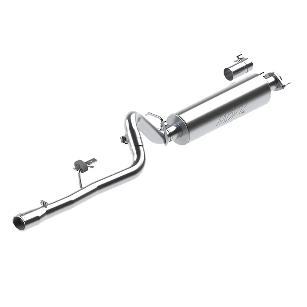 Fits 1986-1993 Jeep Cherokee 2 1_2in. Cat Back; Single; T409 - S5534409