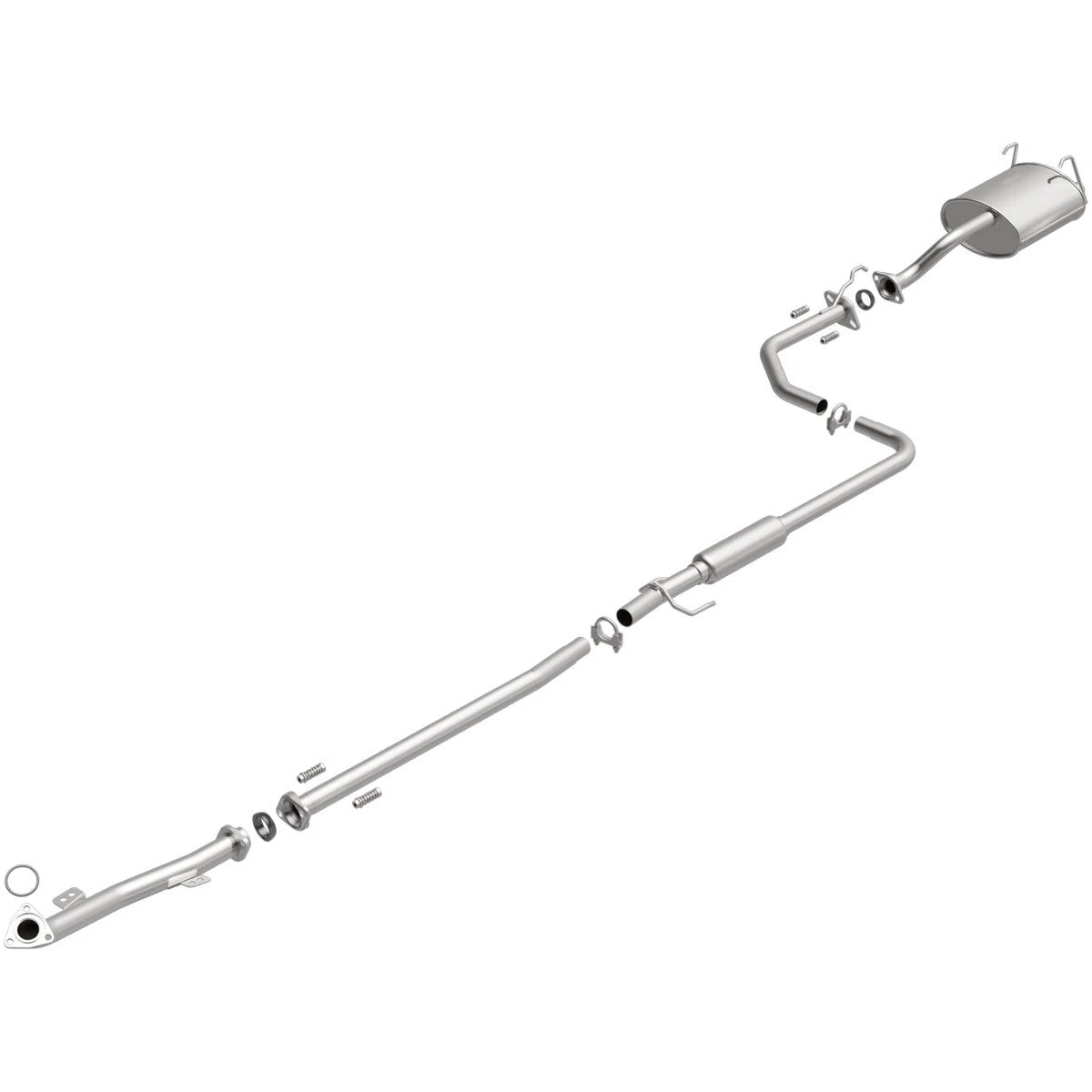 Fits 1992-1995 Honda Civic 1.5L Direct-Fit Replacement Exhaust System 106-0215