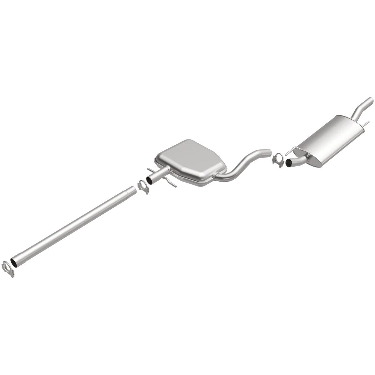 Fits 1993-2002 Volkswagen Direct-Fit Replacement Exhaust System 106-0483