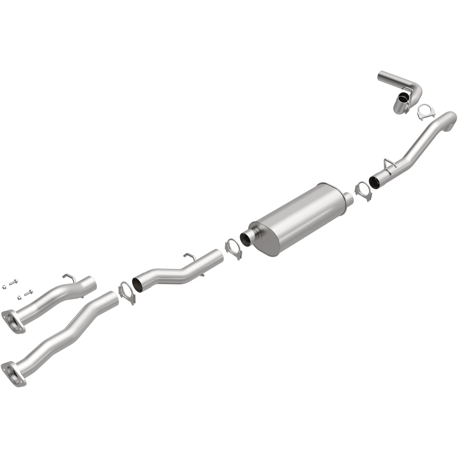 Fits 1994-1995 Chevrolet C1500 Direct-Fit Replacement Exhaust System 106-0710