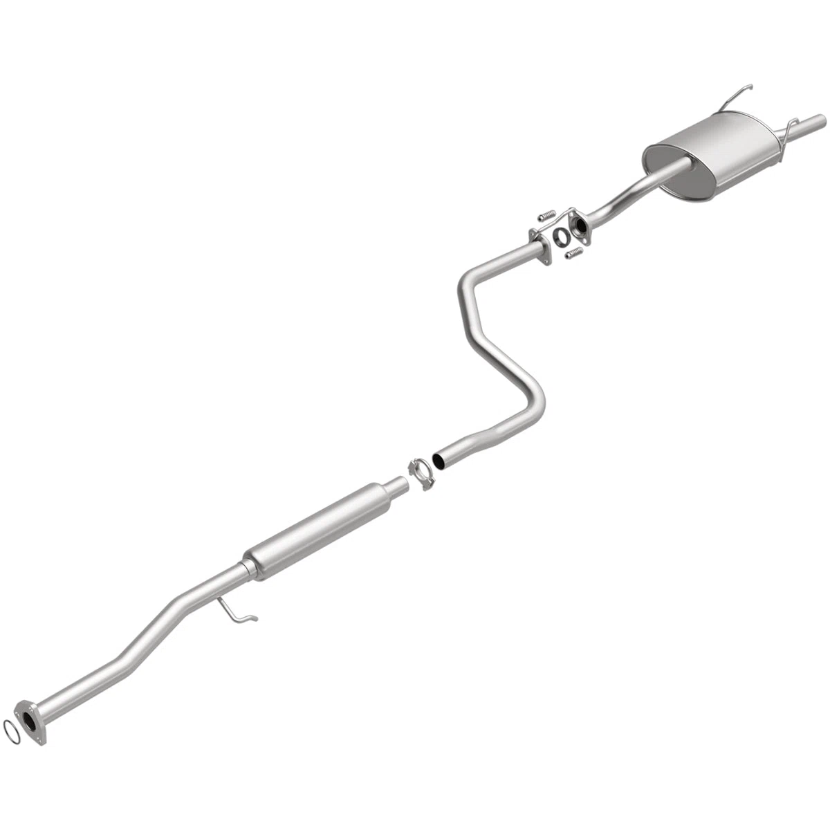 Fits 1997-2000 Acura EL Direct-Fit Replacement Exhaust System 106-0139