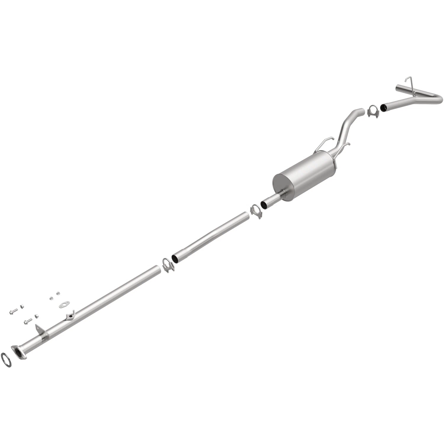 Fits 1998-2000 Toyota Tacoma 2.4L Direct-Fit Replacement Exhaust System 106-0404