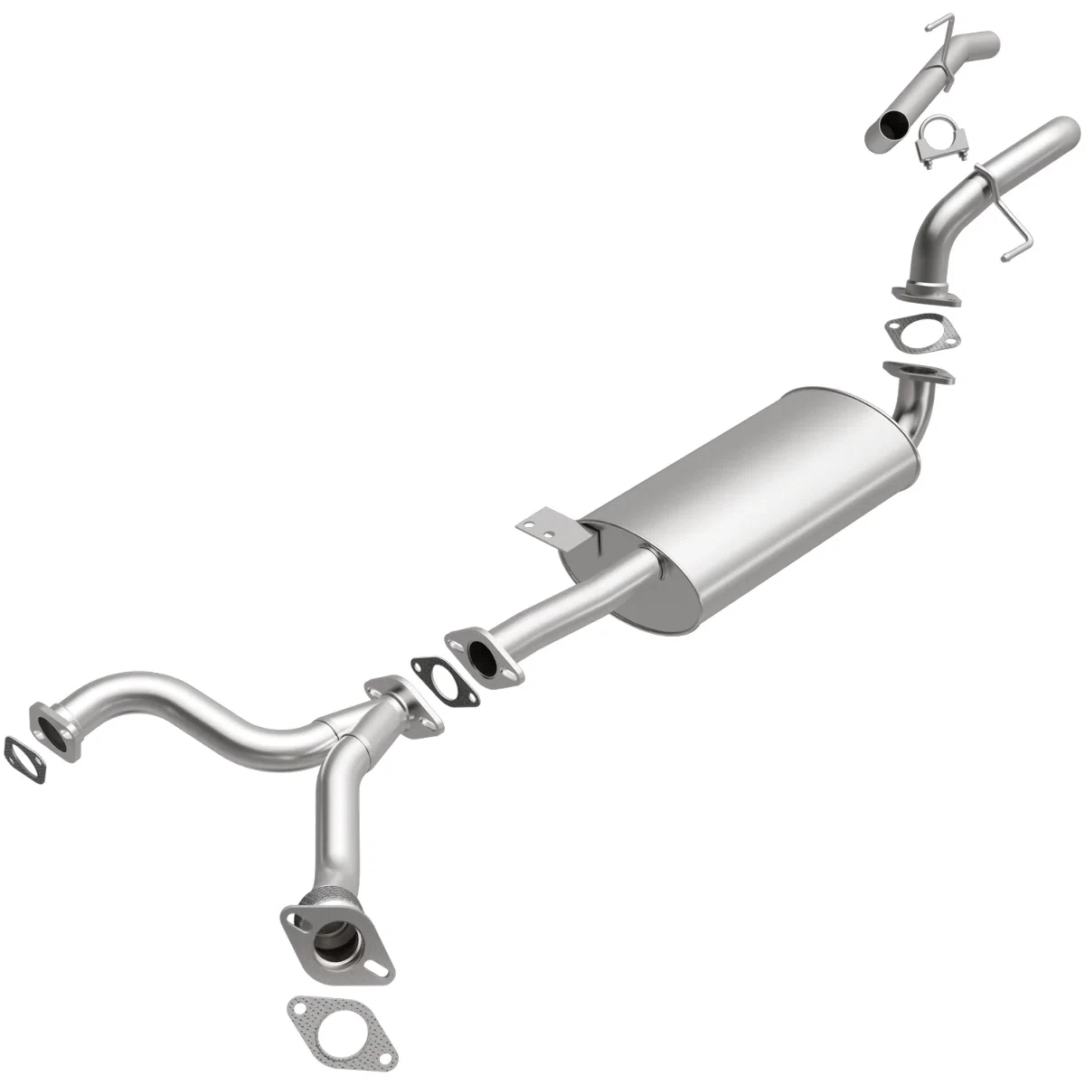 Fits 1998-2004 Isuzu Rodeo Direct-Fit Replacement Exhaust System 106-0270