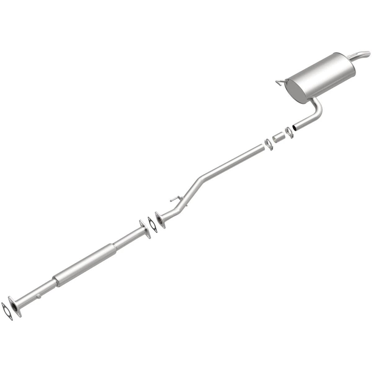 Fits 1999-2001 Hyundai Sonata Direct-Fit Replacement Exhaust System 106-0427