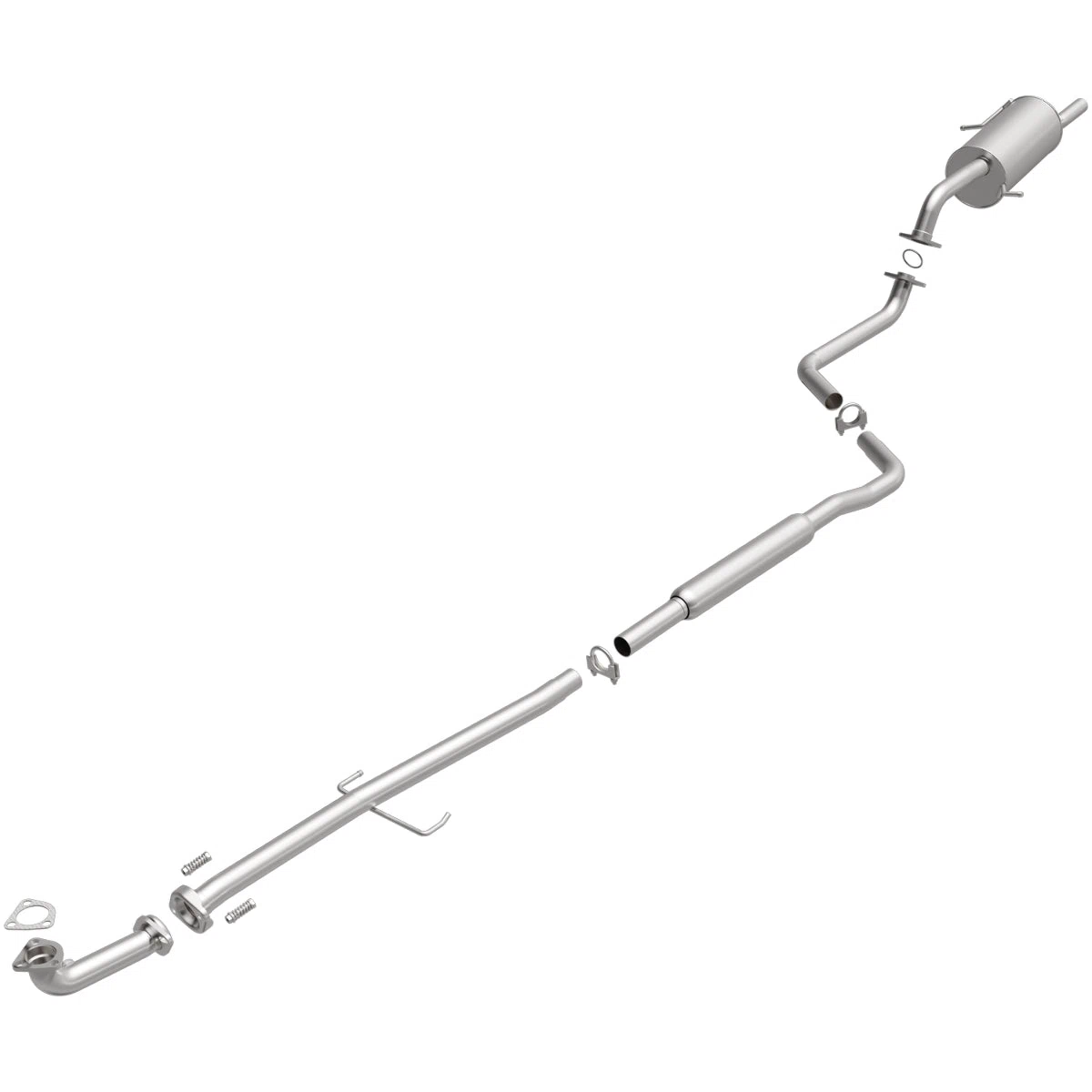 Fits 1999-2003 Mazda Protege Direct-Fit Replacement Exhaust System 106-0325