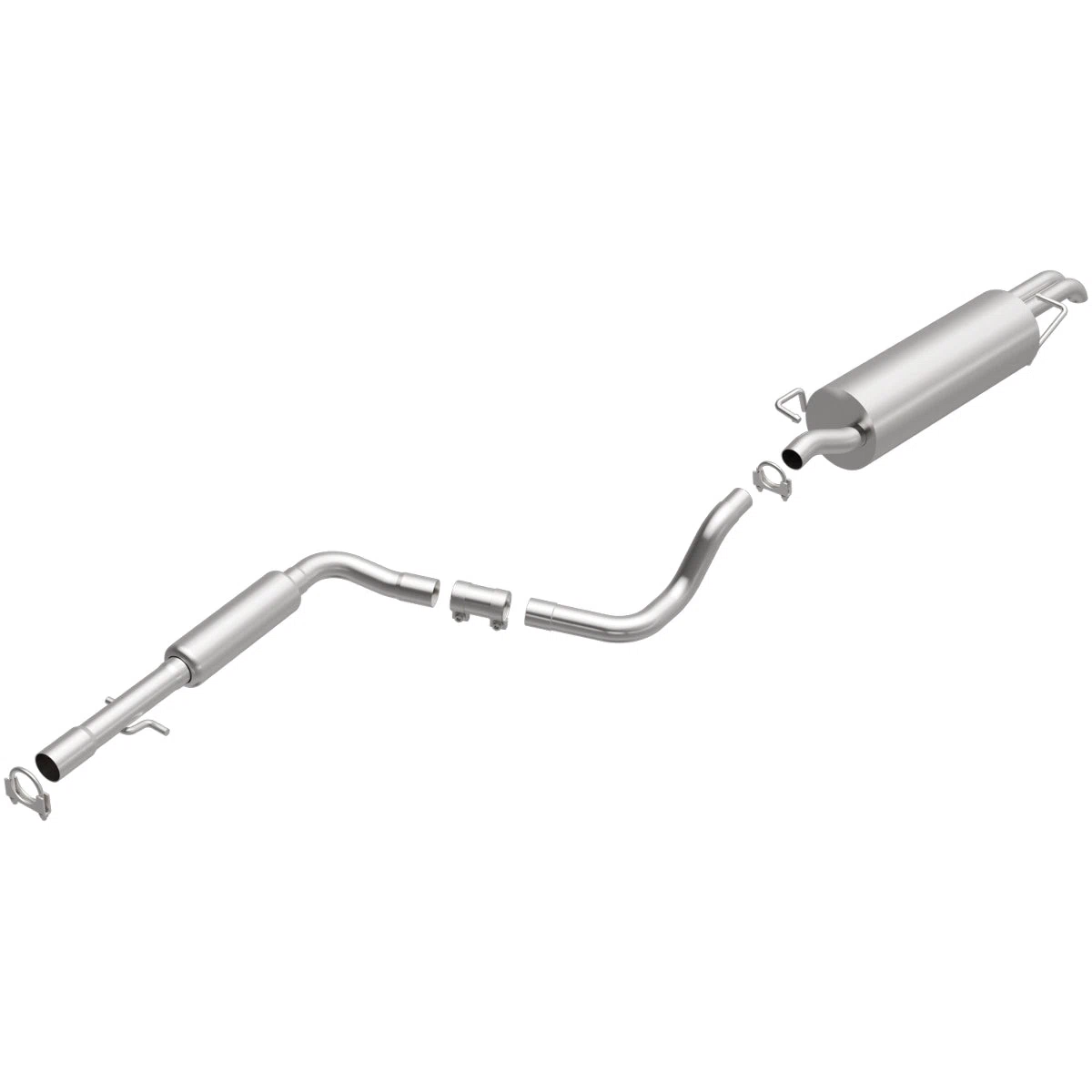 Fits 1999-2005 Volkswagen Jetta Direct-Fit Replacement Exhaust System 106-0311