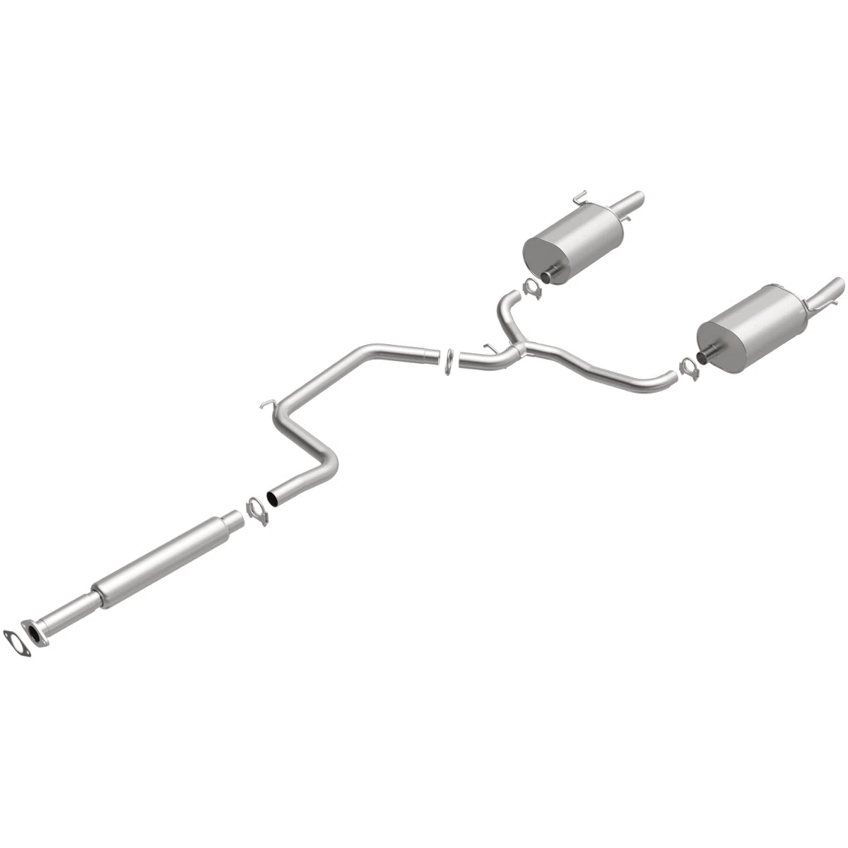 Fits 2000-02 Chevrolet Monte Carlo 3.8L Direct-Fit Replacement Exhaust 106-0617