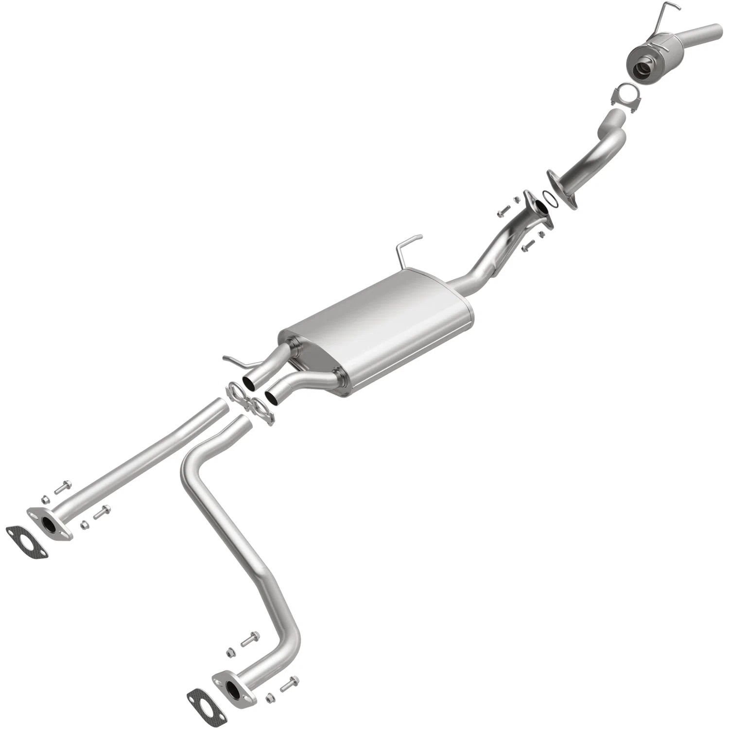 Fits 2001-2003 INFINITI QX4 Direct-Fit Replacement Exhaust System 106-0120