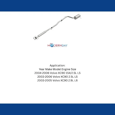 Fits 2003-2006 Volvo XC90 Direct-Fit Replacement Exhaust System 106-0213