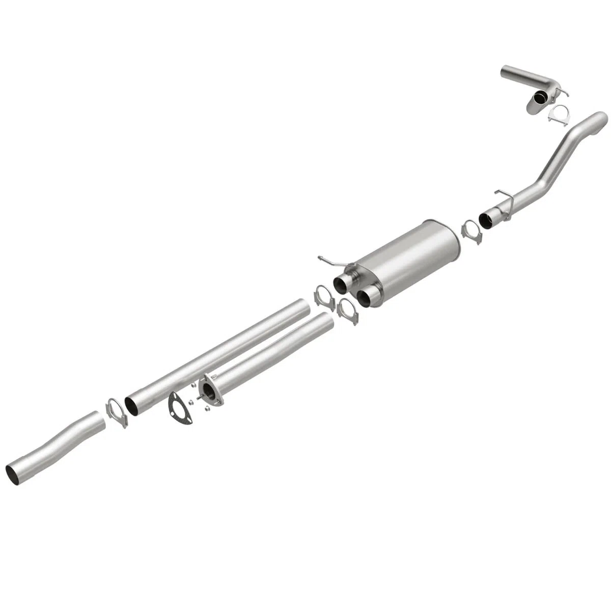 Fits 2003-2009 Chevrolet Express 2500 Direct-Fit Replacement Exhaust 106-0737
