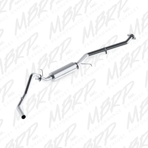 Fits 2003 Chevrolet Silverado 1500 3in. Cat Back; Single Side; AL - S5014P