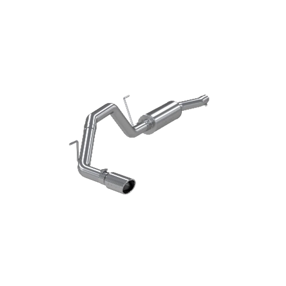 Fits 2004-2006 Nissan TITAN 3_ Cat Back Single Side Exit Exhaust - S5400AL