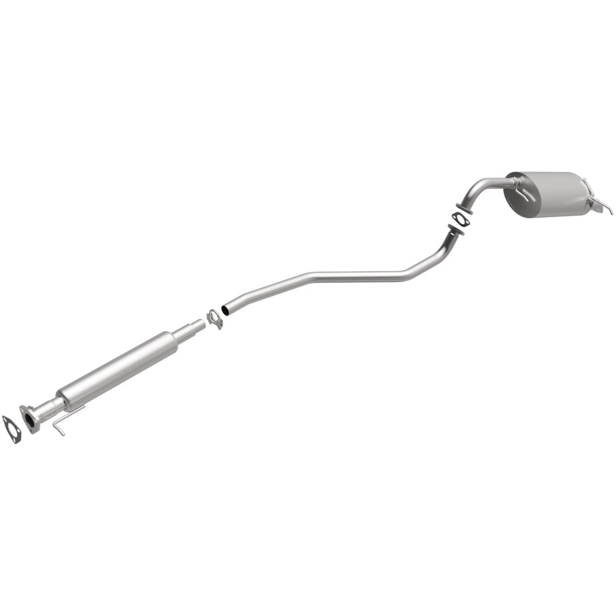 Fits 2004-2007 Chevrolet Optra Direct-Fit Replacement Exhaust System 106-0531