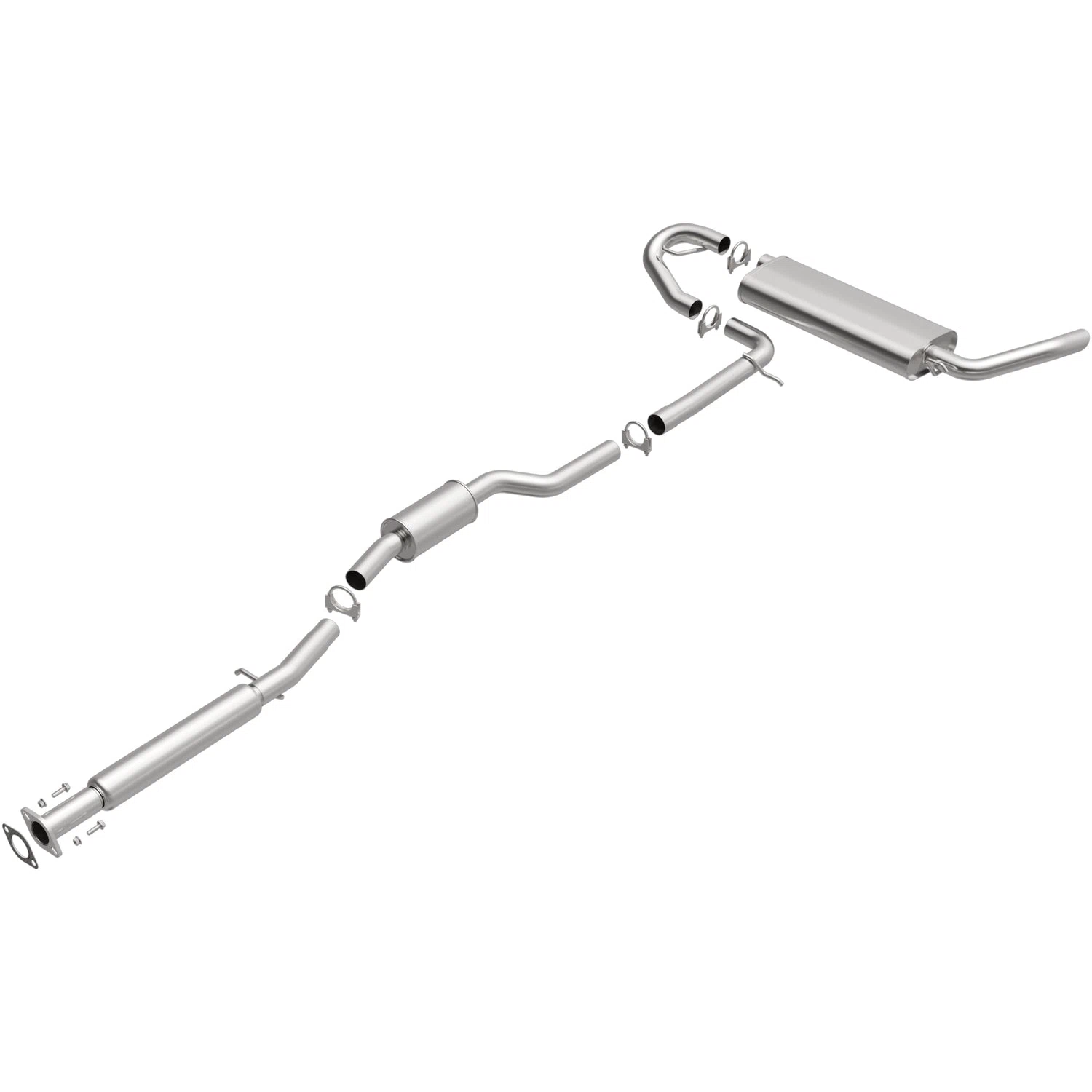 Fits 2004-2007 Saturn Vue 3.5L Direct-Fit Replacement Exhaust System 106-0374