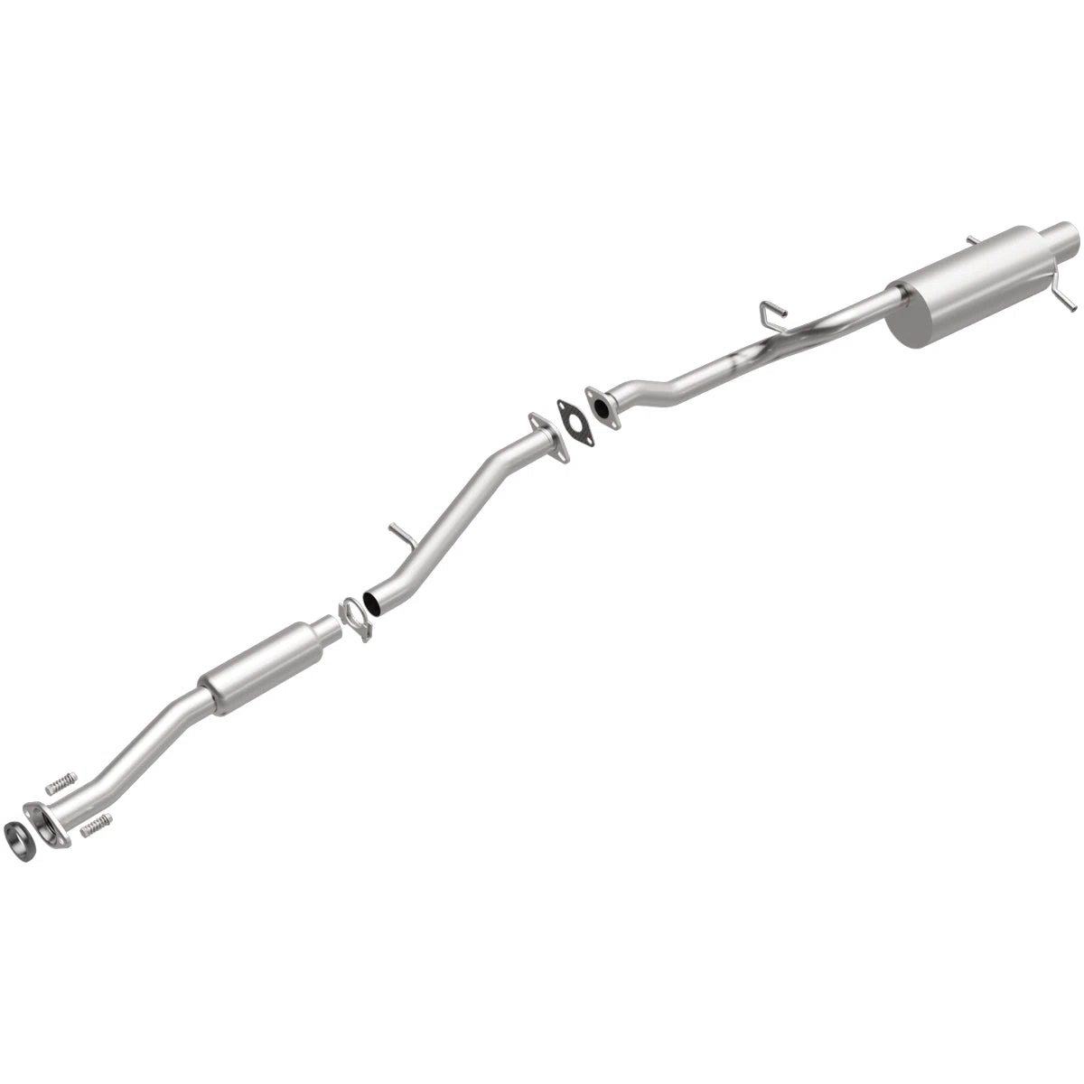 Fits 2004-2008 Subaru Forester Direct-Fit Replacement Exhaust System 106-0239