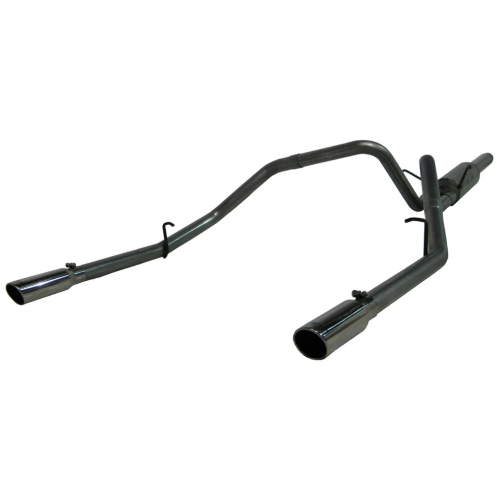 Fits 2004 Dodge Ram 1500 2 1_2in. Cat Back; Dual Split Rear; AL - S5112AL