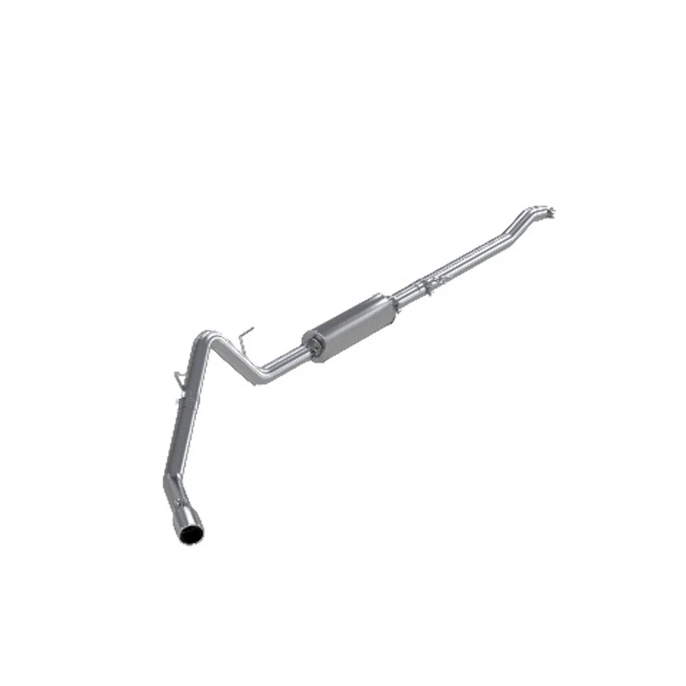 Fits 2005-2007 Dodge Dakota 3in. Cat Back; Single Side; AL - S5134AL