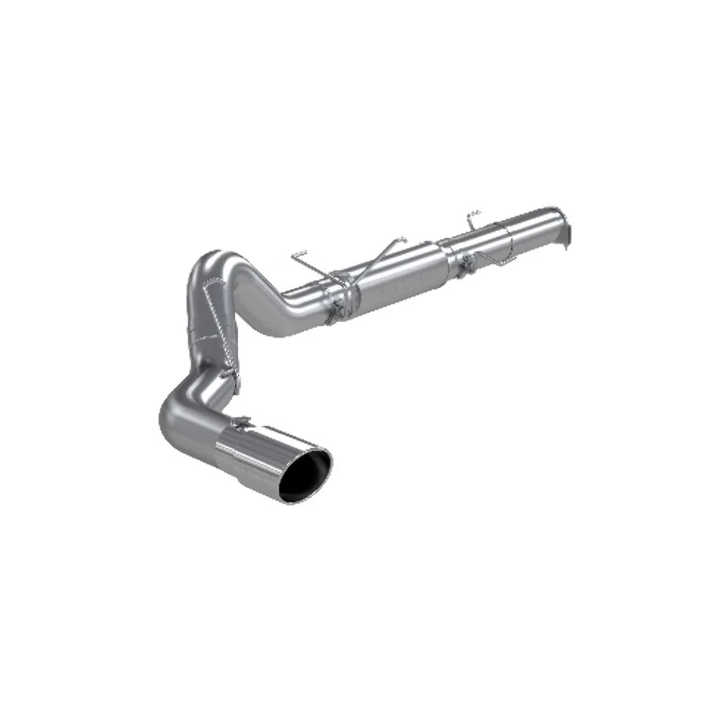 Fits 2005-2007 Dodge Ram 2500 5in. Cat Back; Single Side Exit; AL - S61180AL