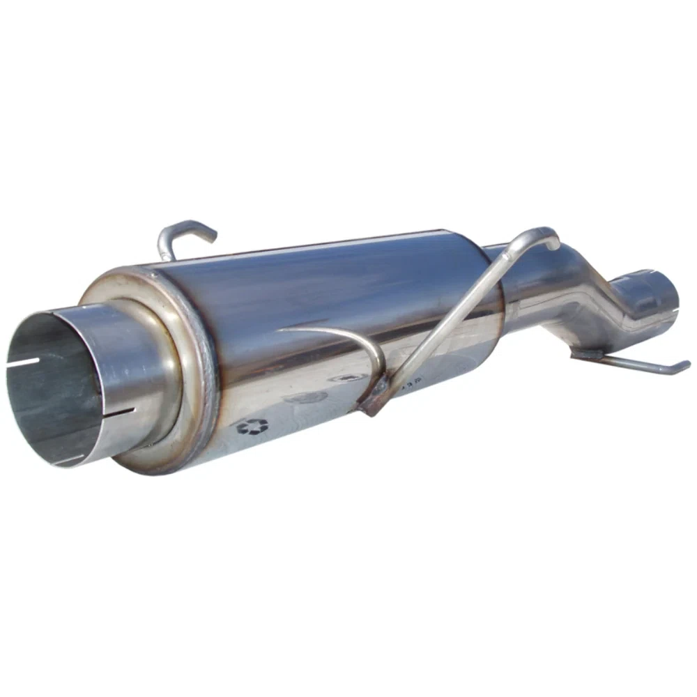 Fits 2006-2007 Dodge Ram 2500 High-Flow Muffler Assembly; T409 - MK96116