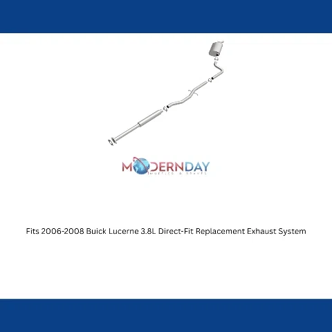 Fits 2006-2008 Buick Lucerne 3.8L Direct-Fit Replacement Exhaust System 106-0267