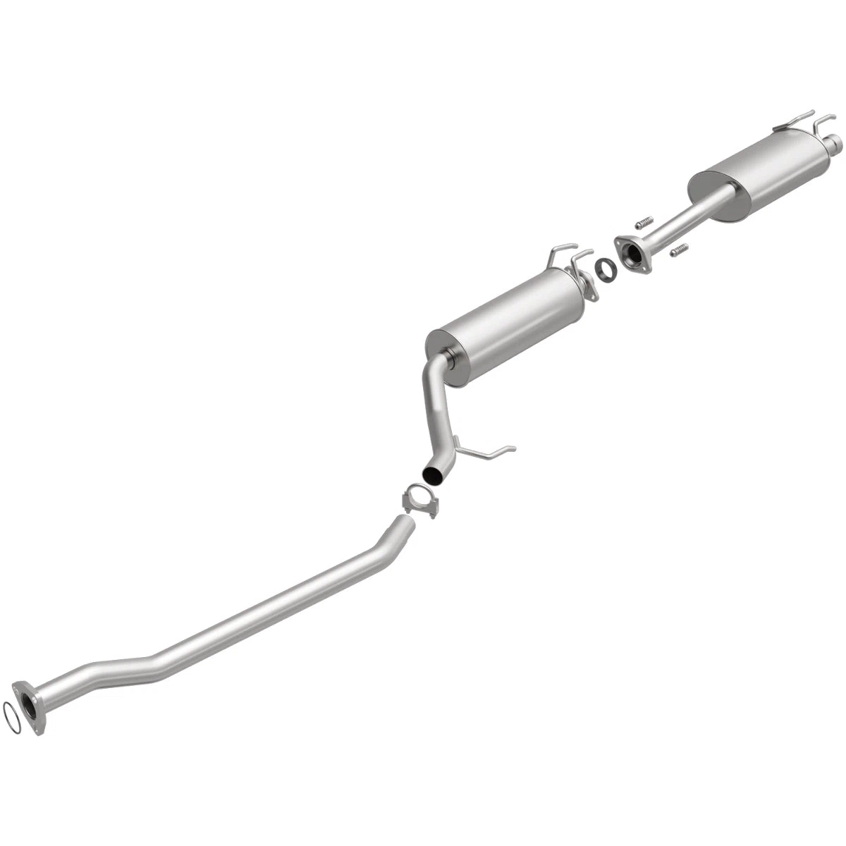 Fits 2007-2011 Honda Civic 2.0L Direct-Fit Replacement Exhaust System 106-0292