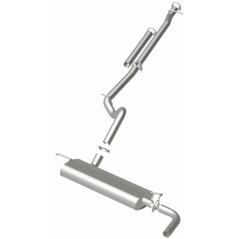 Fits 2007-2011 Jeep Wrangler 3.8L Direct-Fit Replacement Exhaust System 106-0045