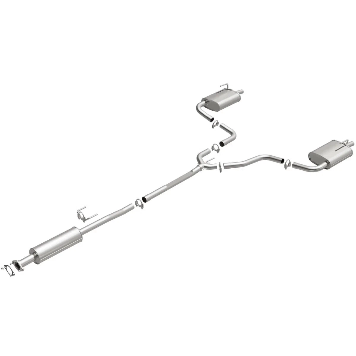 Fits 2007-2016 Nissan Altima Direct-Fit Replacement Exhaust System 106-0733