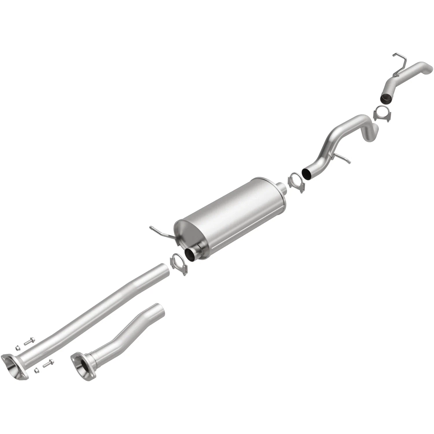 Fits 2007 GMC Canyon Direct-Fit Replacement Exhaust System 106-0200