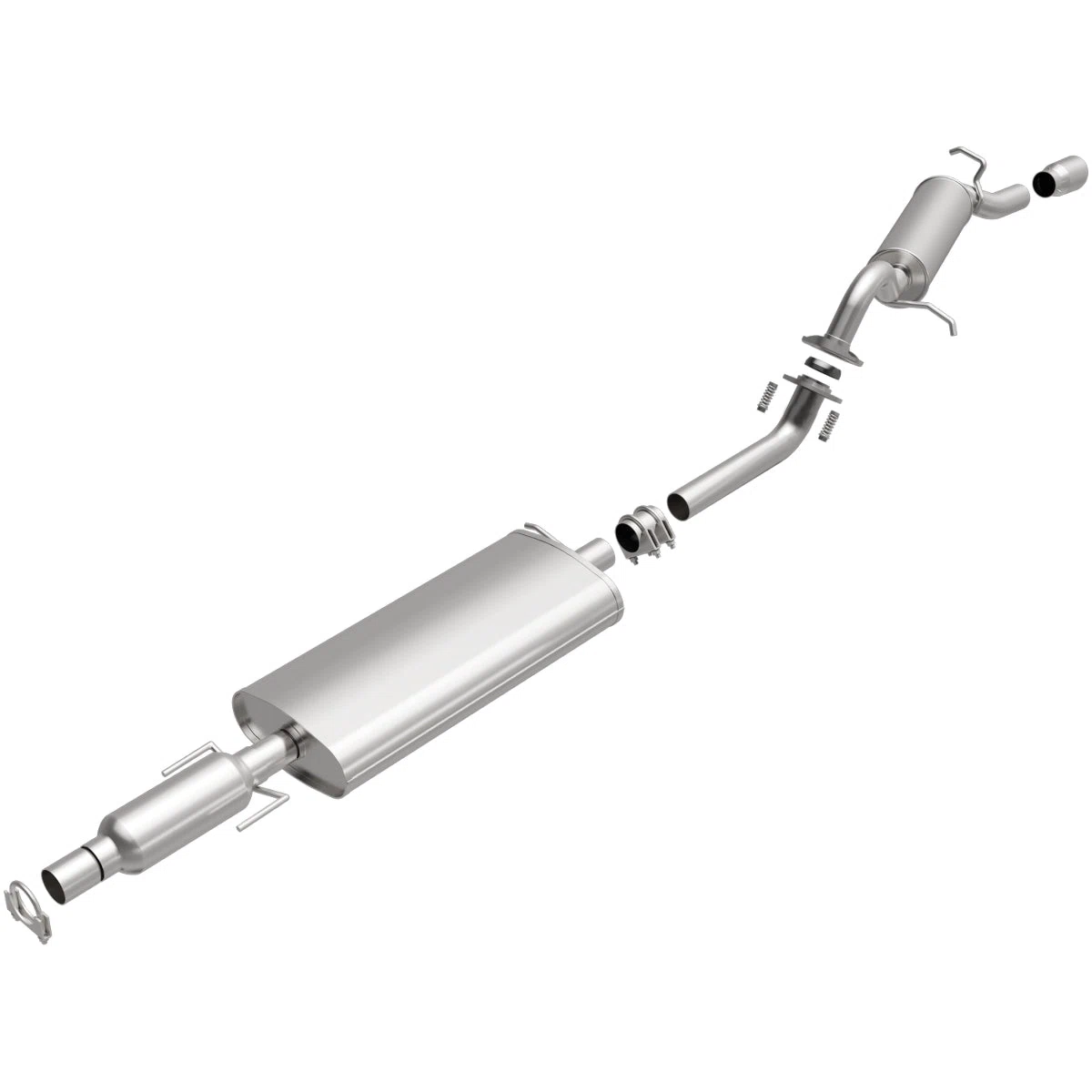 Fits 2009-2010 Mercury Mariner Direct-Fit Replacement Exhaust System 106-0662
