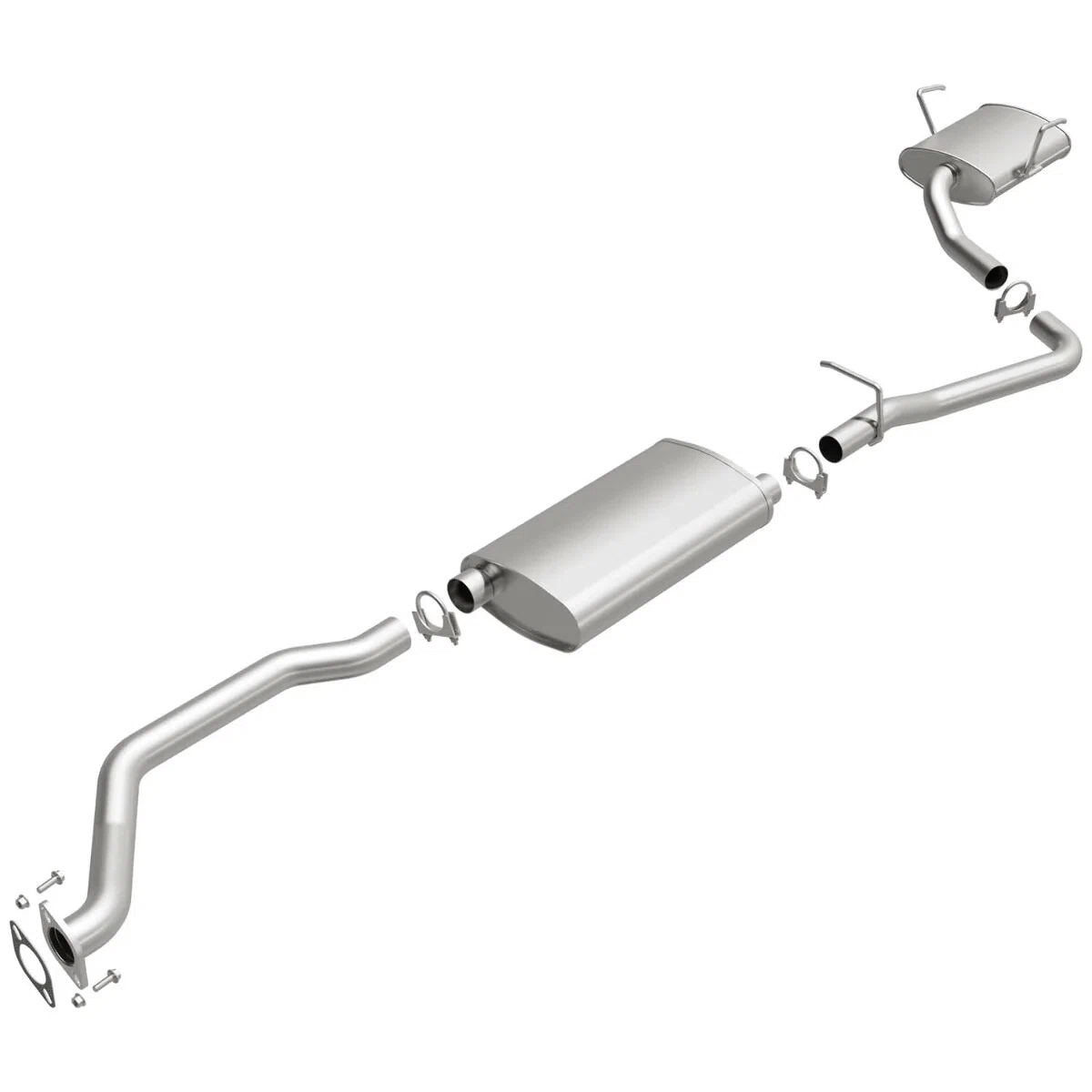 Fits 2009-2017 Chevrolet Traverse Direct-Fit Replacement Exhaust System 106-0279