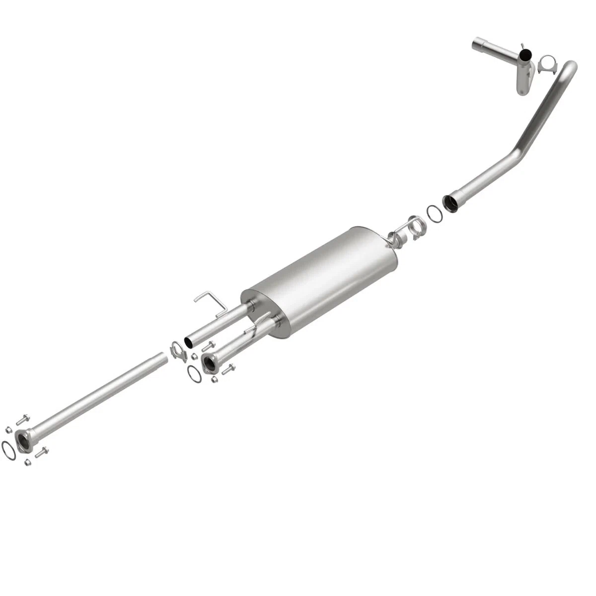 Fits 2009-2017 Toyota Tundra Direct-Fit Replacement Exhaust System 106-0237