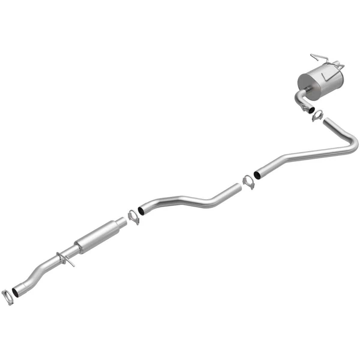Fits 2009-2018 Dodge Journey 2.4L Direct-Fit Replacement Exhaust System 106-0443