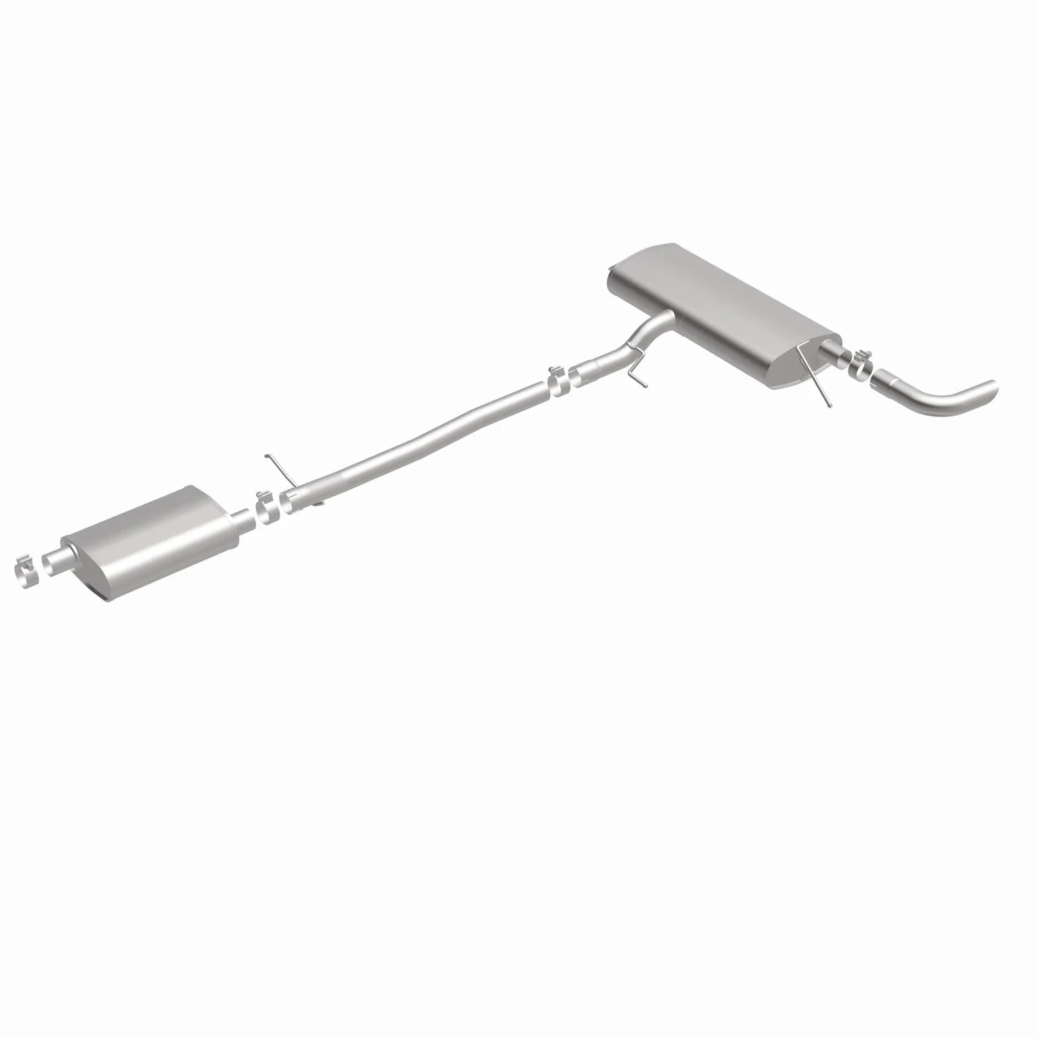 Fits 2010-2017 Chevrolet Equinox S_S Replacement Exhaust System 116-0020