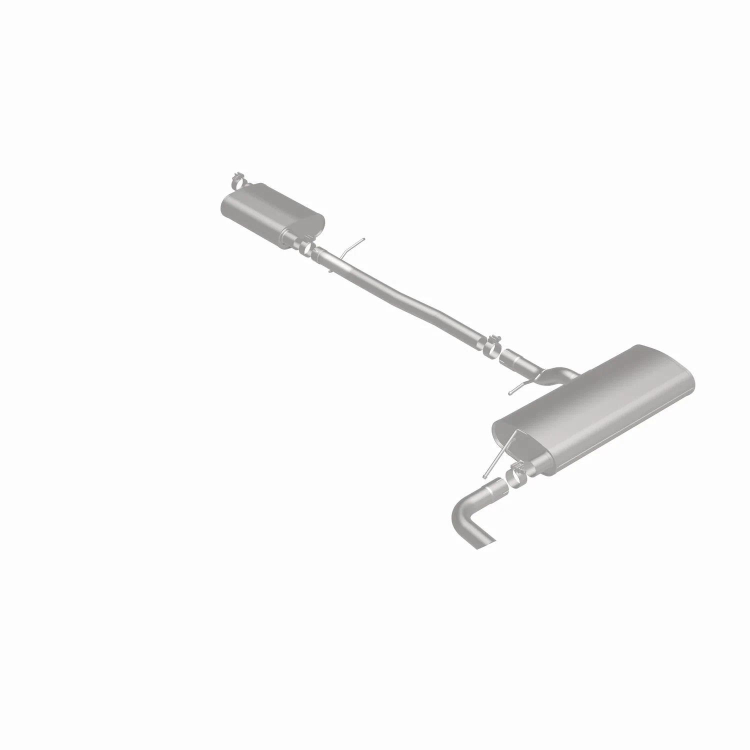 Fits 2010-2017 Chevrolet Equinox S_S Replacement Exhaust System 116-0020