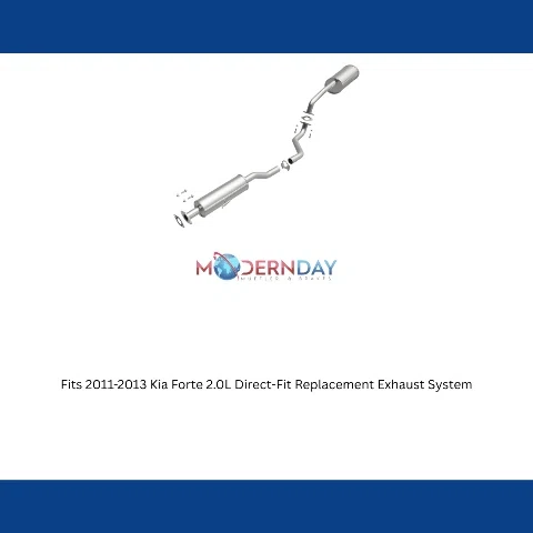 Fits 2011-2013 Kia Forte 2.0L Direct-Fit Replacement Exhaust System 106-0448