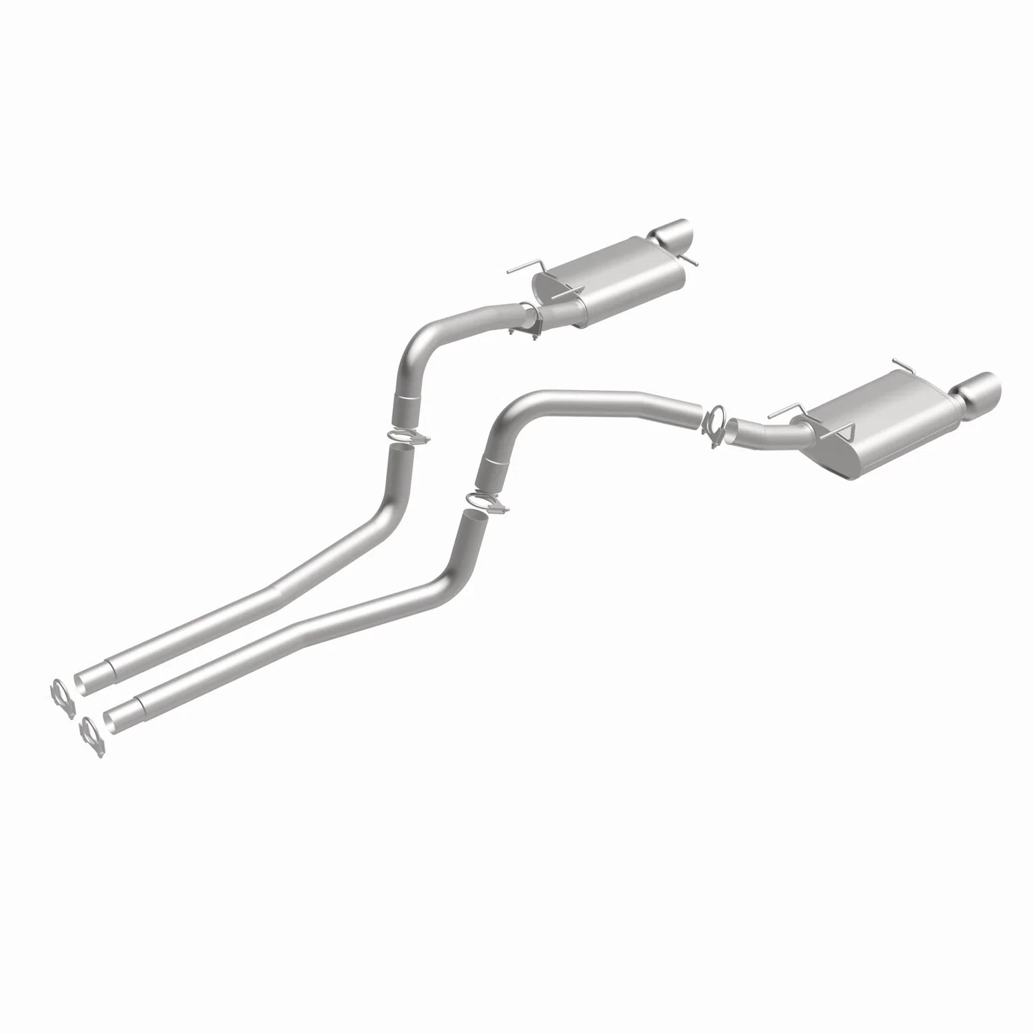 Fits 2011-2014 Ford Mustang 3.7L Direct-Fit Replacement Exhaust System 106-0847