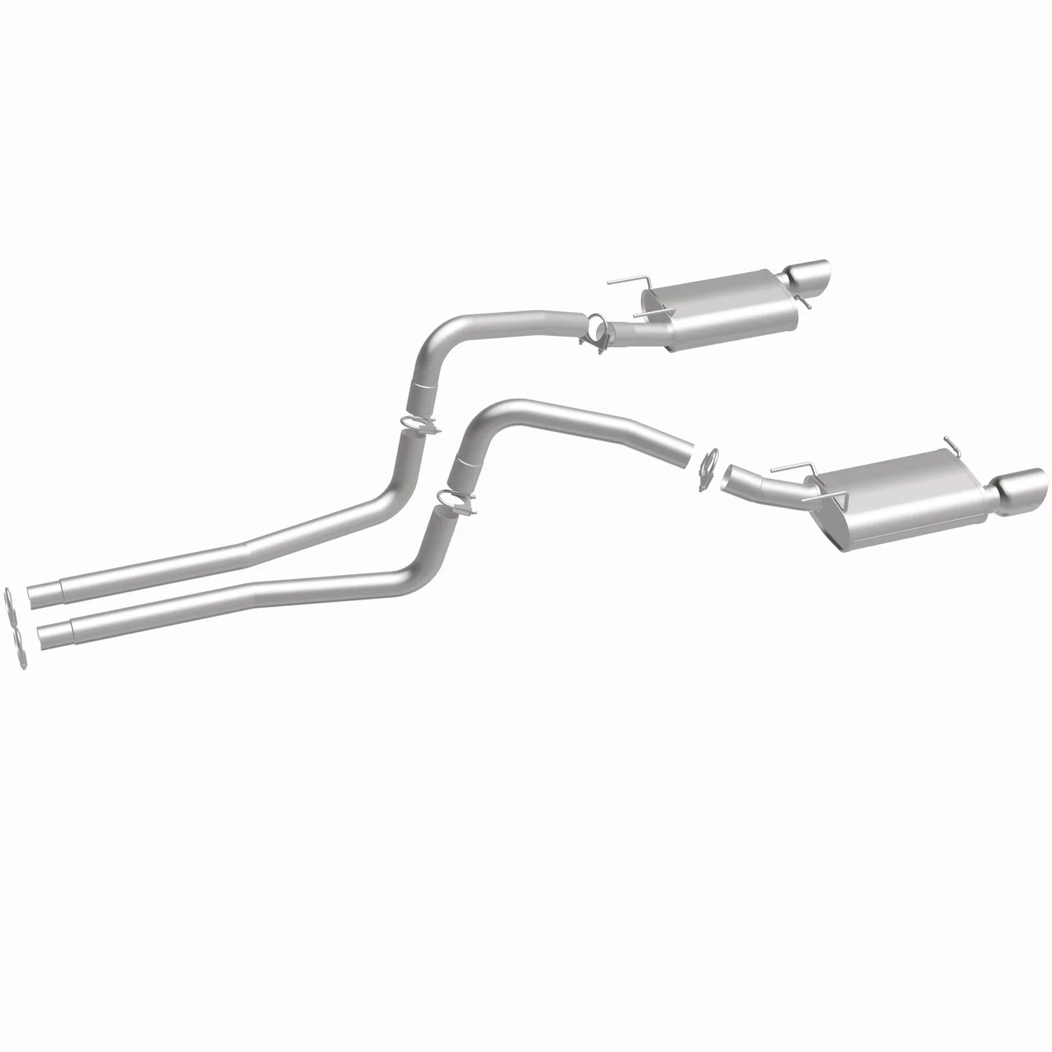 Fits 2011-2014 Ford Mustang 3.7L Direct-Fit Replacement Exhaust System 106-0847