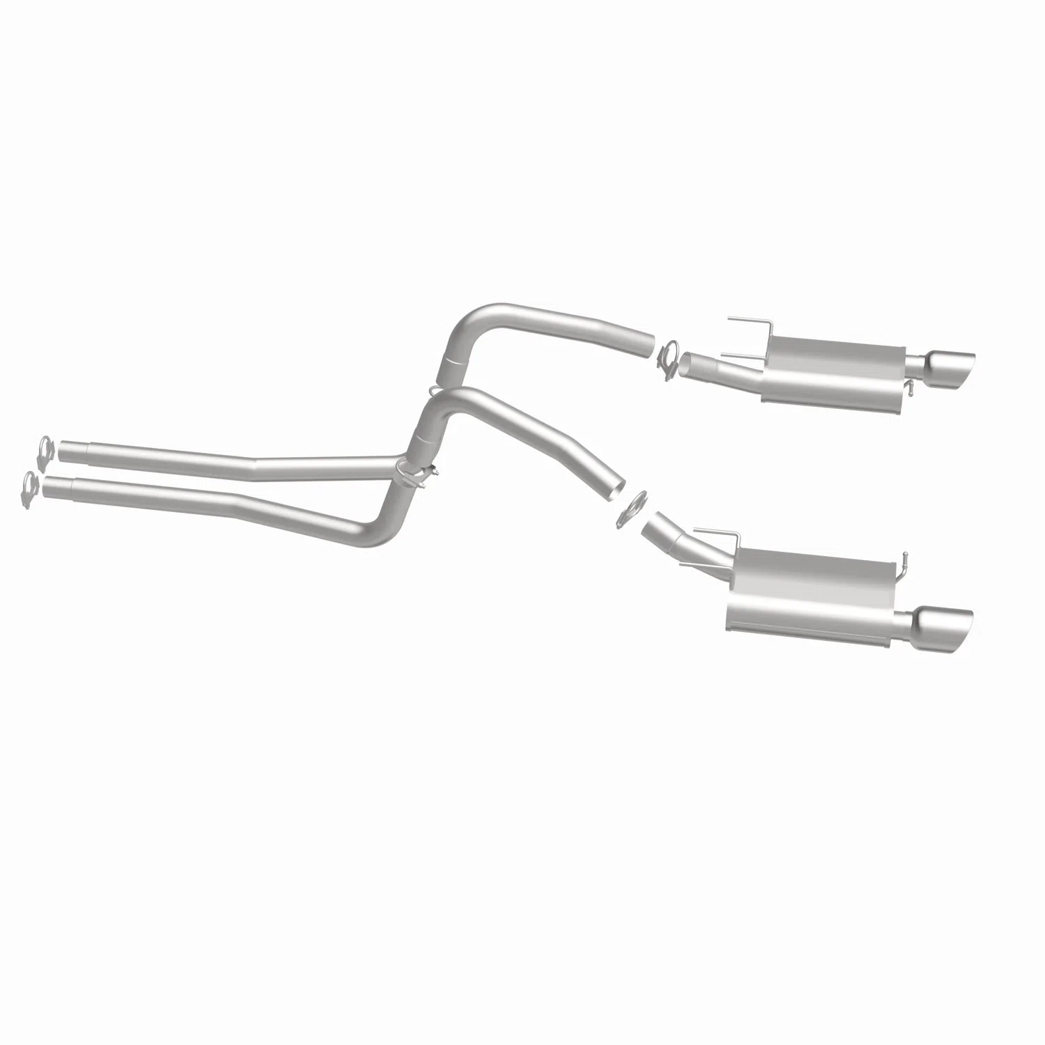 Fits 2011-2014 Ford Mustang 3.7L Direct-Fit Replacement Exhaust System 106-0847