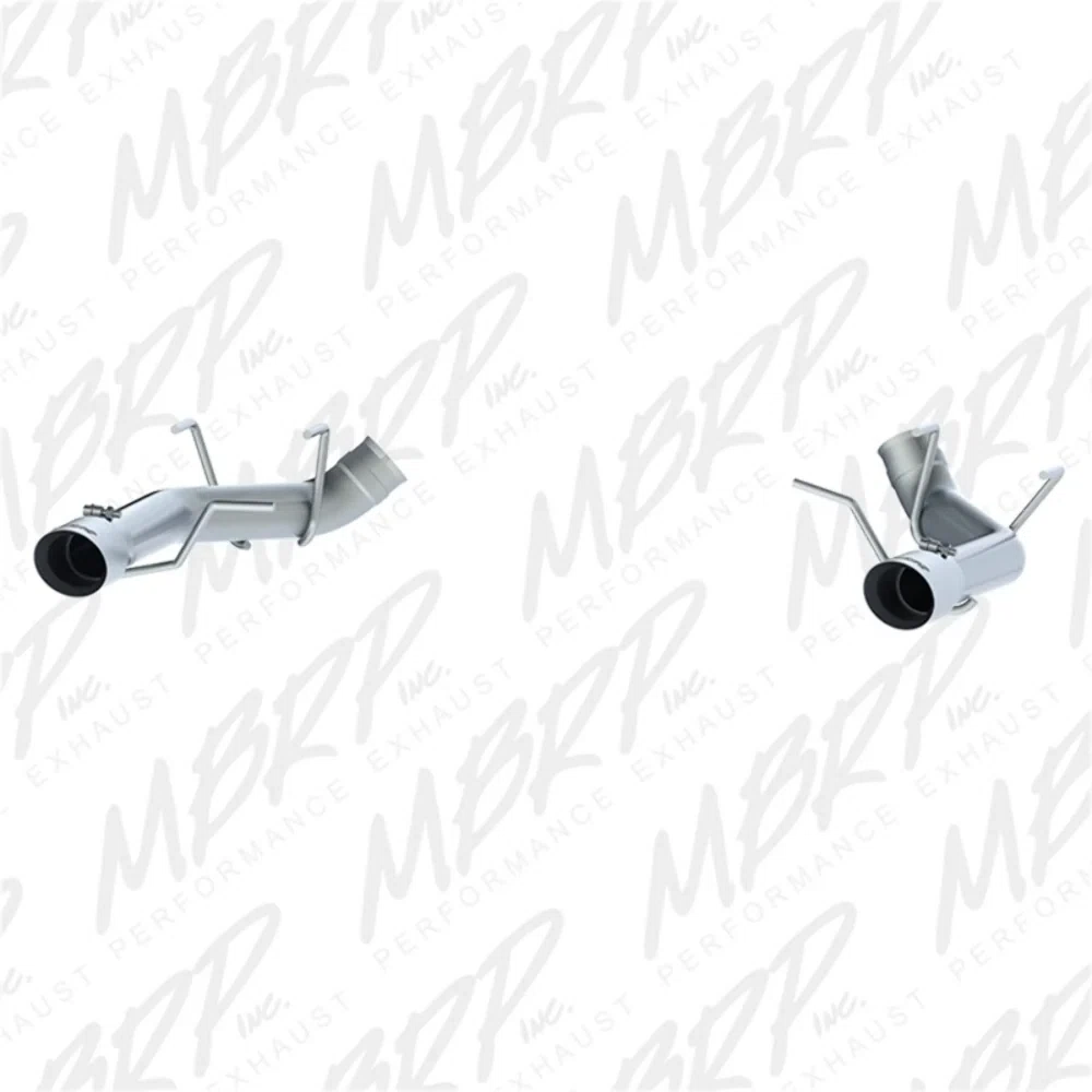 Fits 2011-2014 Ford Mustang 3in. Dual Axle Back; Muffler ; T304 - S7203304