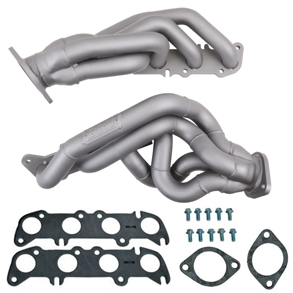 Fits 2011-2014 Mustang GT 1-3_4 Tuned Length Exhaust Headers-Titanium-1632