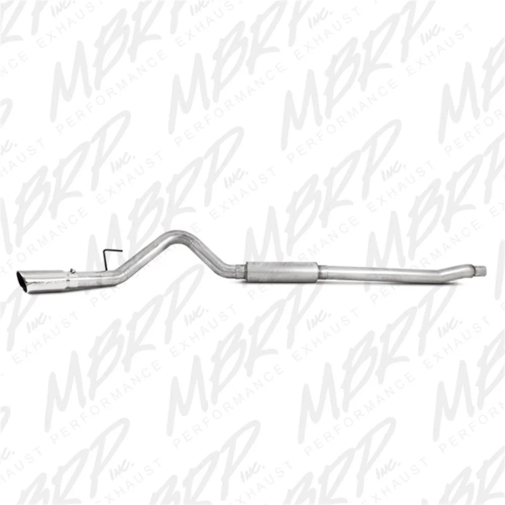 Fits 2011-2016 Ford F-250 Super Duty 4in. Cat Back; Single Side Exit; AL-S5246AL