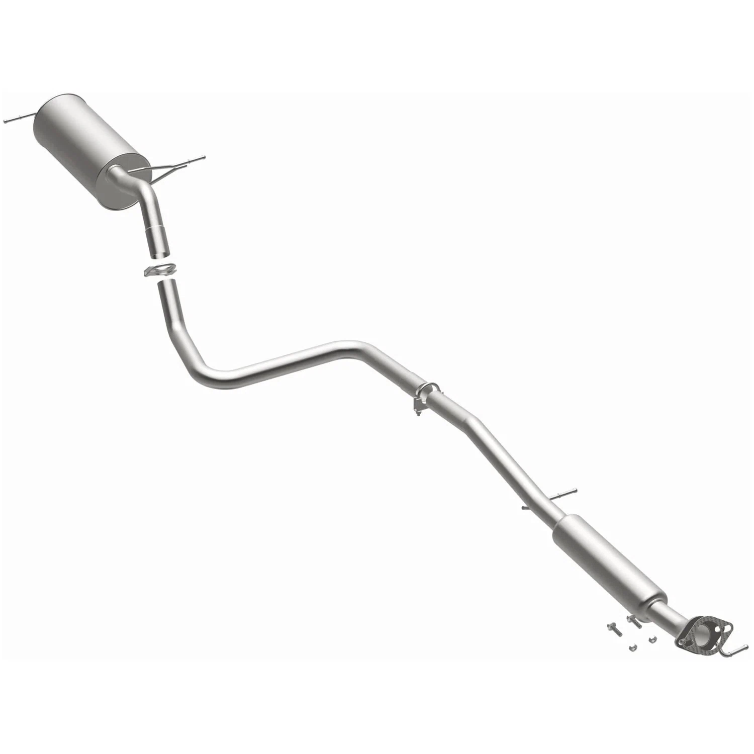 Fits 2011-2016 Ford Fiesta 1.6L Direct-Fit Replacement Exhaust System