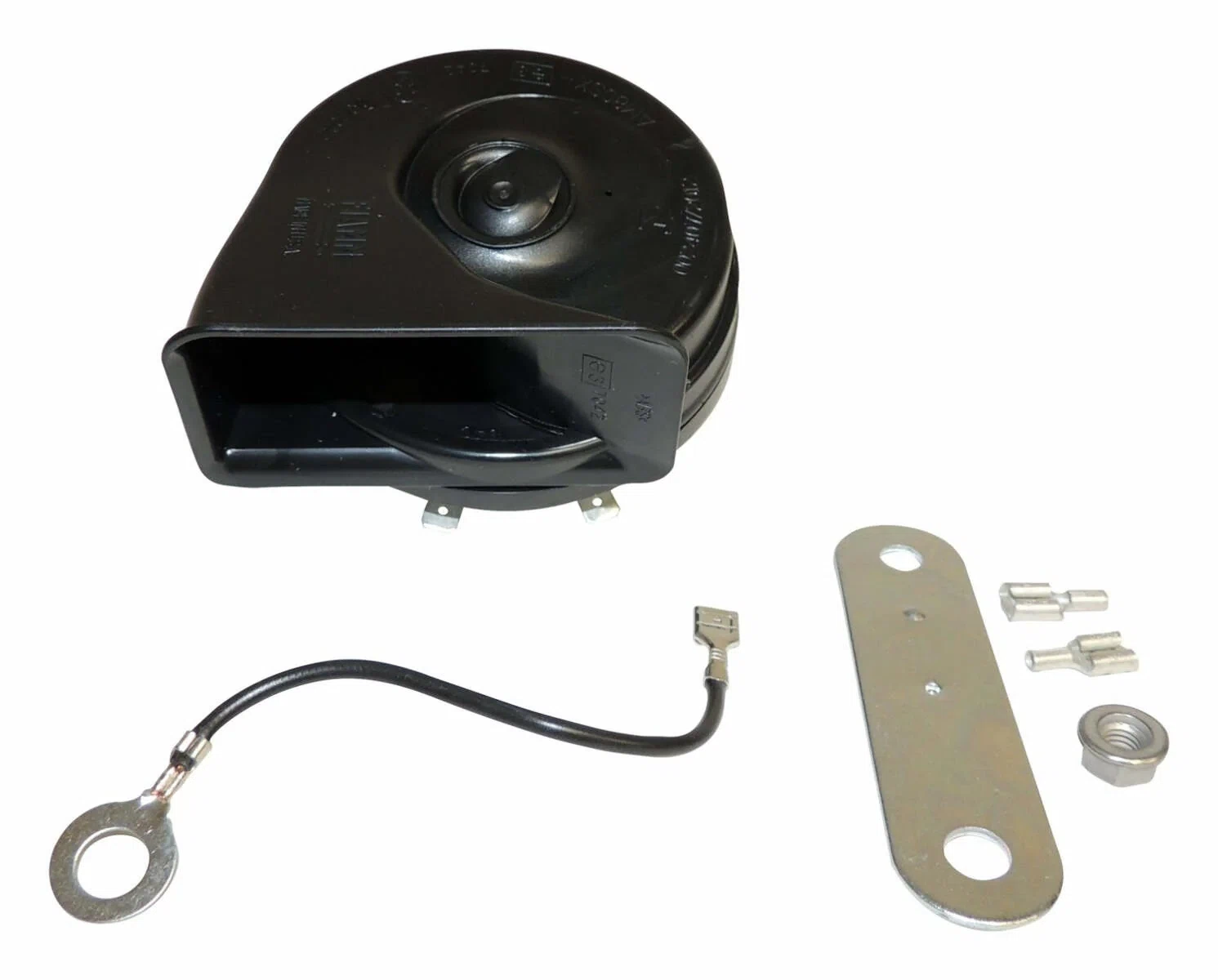 Fits 2011-2021 WK Grand Cherokee w_o Trackhawk Package; Horn -68214406AB-CRN