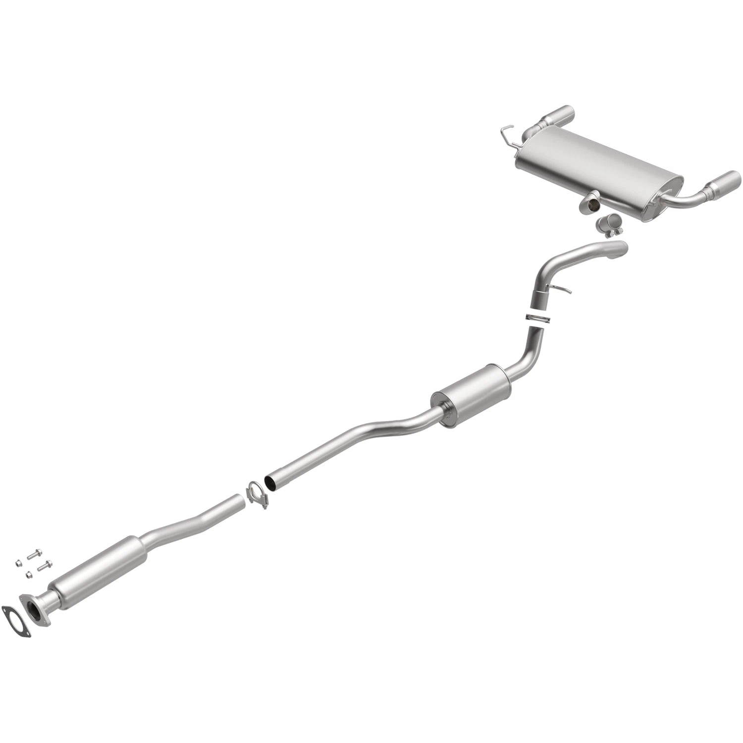 Fits 2013-2018 Ford Escape Direct-Fit Replacement Exhaust System 106-0504