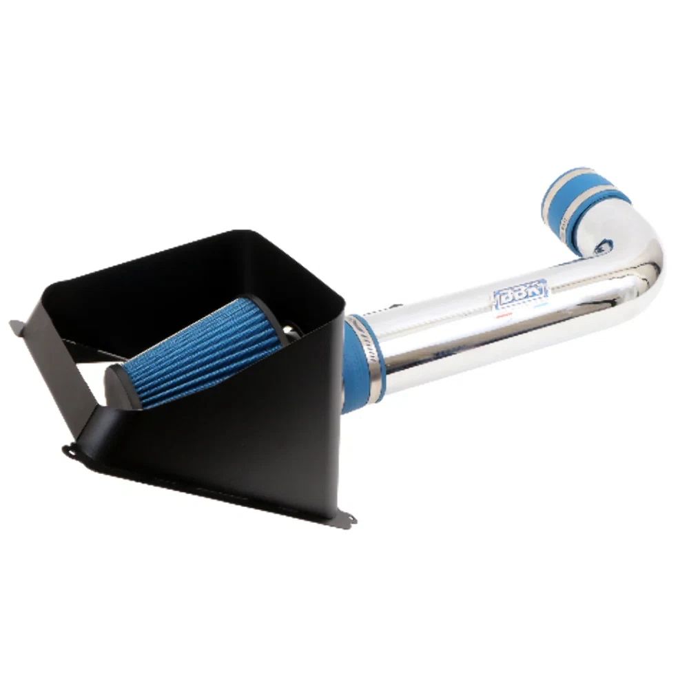 Fits 2014-2019 GM Truck 5.3L 6.2L Cold Air Intake Kit (Powder Chrome)-1944