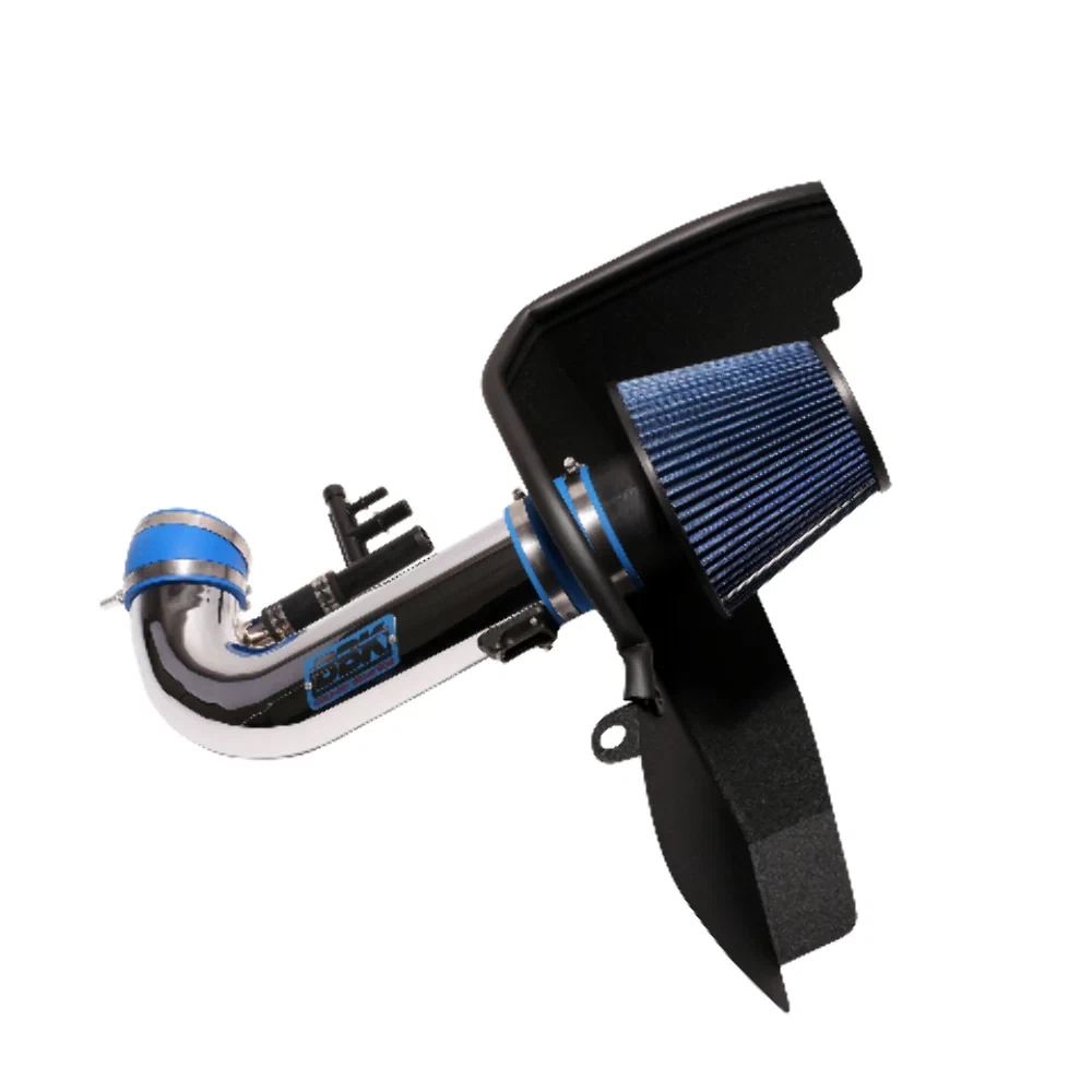 Fits 2015-2017 Mustang GT 5.0 Cold Air Intake Kit (Powder Chrome)-1847